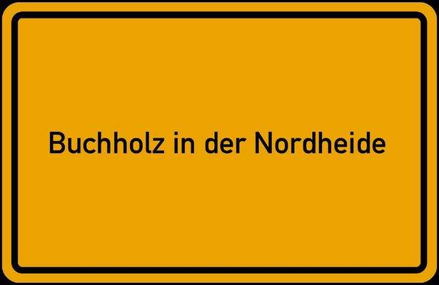 Ortsschild Buchholz Nordhei