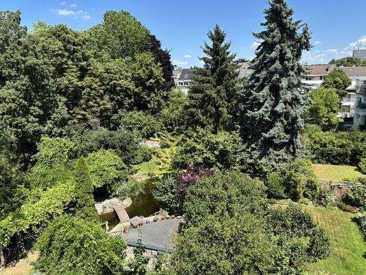 Blick ins grüne Paradies