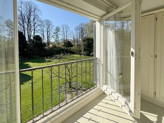 Ausblick Elternschlafzimmer
