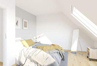 Visualisierung des Schlafzimmers