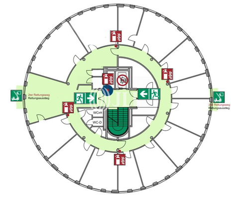 5.OG - 494 m² - Gelber Tower