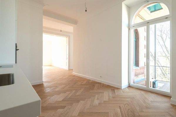 Wohn- inkl. Küchenbereich