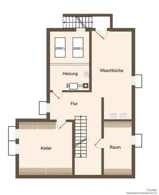 Grundriss Keller