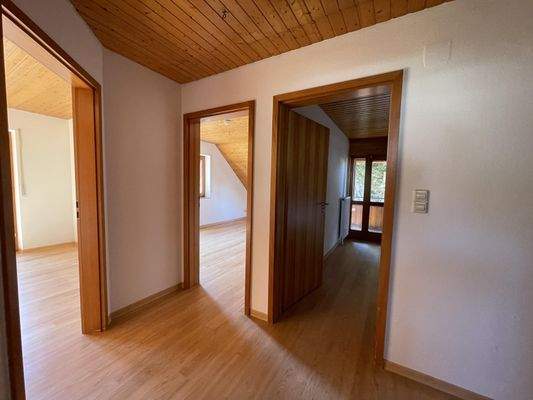 Flur im Dachgeschoss