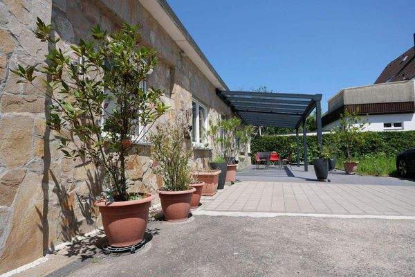 Seitenansicht Bungalow  