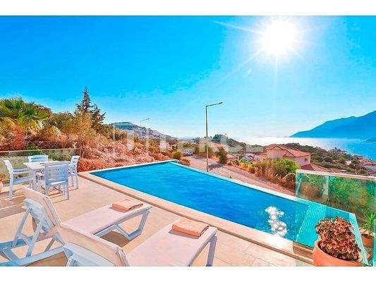 Furnished 2-Bedroom Villas for Investment in Antalya Kaş