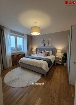 KI generiertes Schlafzimmer