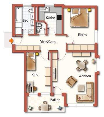 (unverbindliche Illustration)