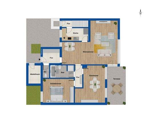 Grundriss Erdgeschoss