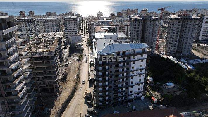 Apartments with Sea View Near the Beach in Antalya Alanya