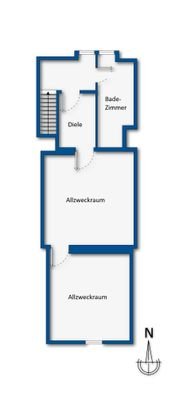 Grundrissskizze Keller