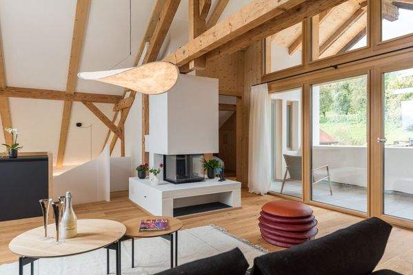 Wohnen mit Cheminée