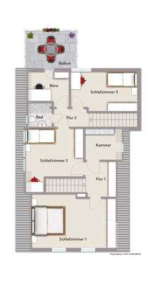 Grundriss Dachgeschoss