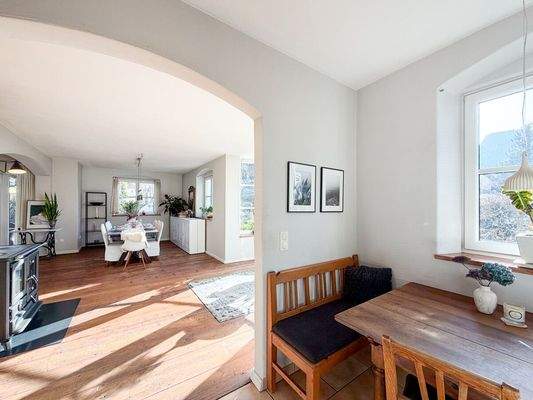 Blick aus der Küche