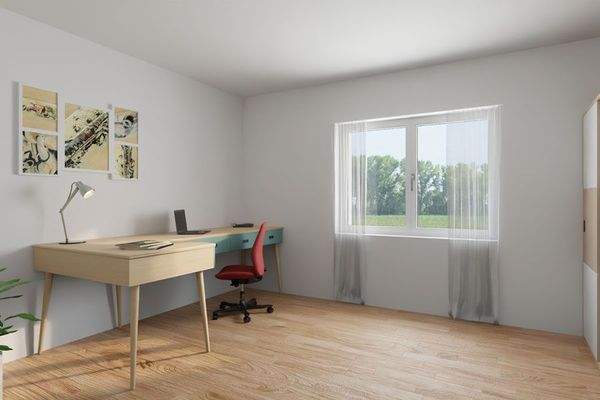 7- Visualisierung Schlafzimmer, Wasserblick