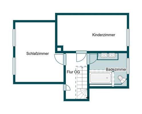 Grundriss Skizze 1.OG