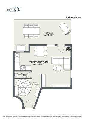 Erdgeschoss-2D Grundriss