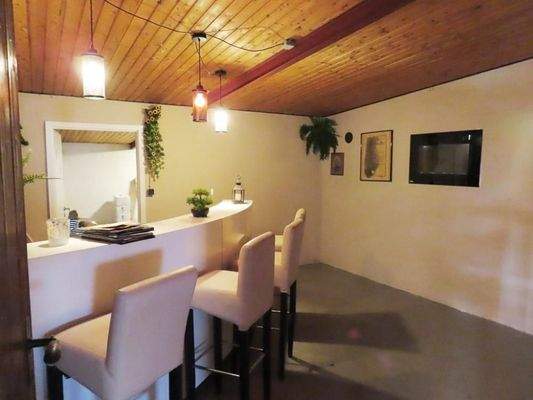 Partyraum im Nebengebäude