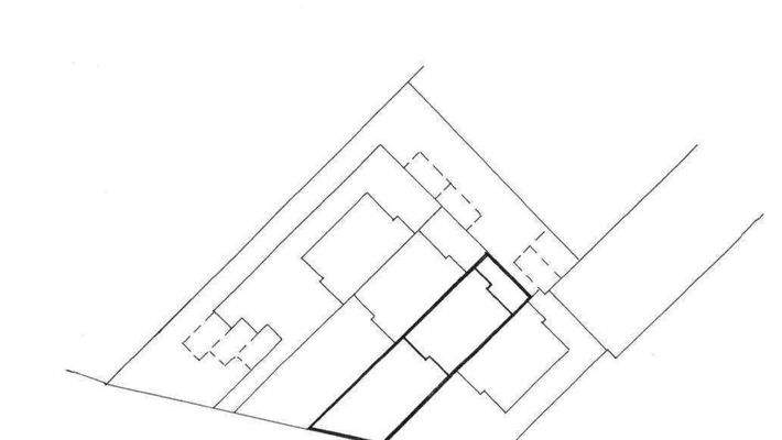 Lageplan: Grundstück markiert 