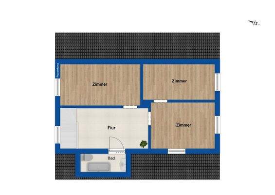 Grundriss Dachgeschoss