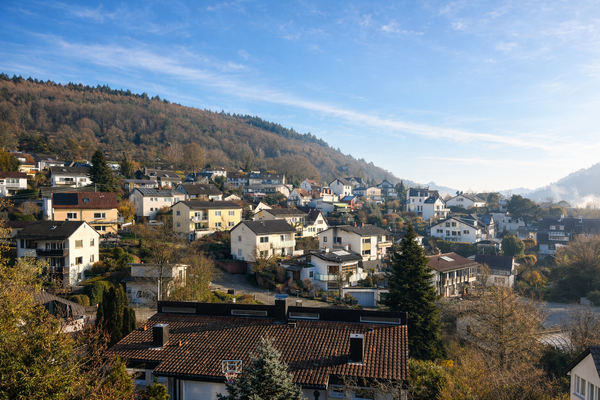 AUSSICHT INS TAL - KI GENERIERT