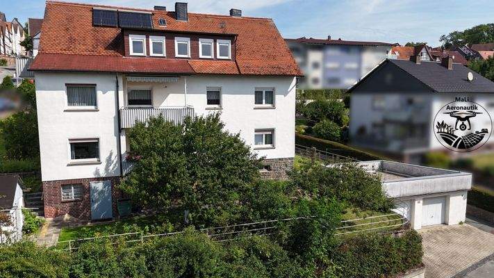 Ansicht von der Straße