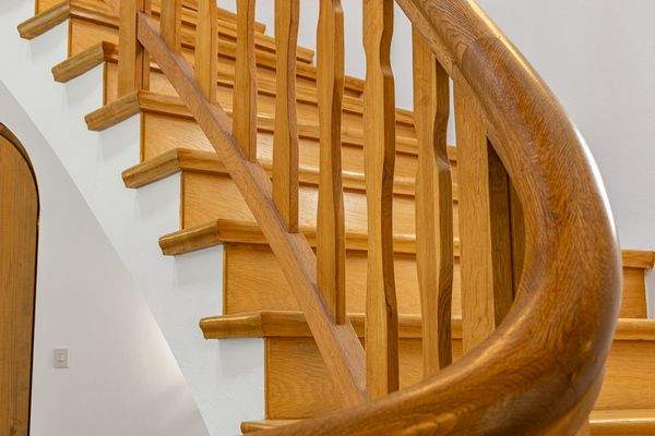 Geschwungene Treppe