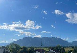Blick von der Dachterrasse