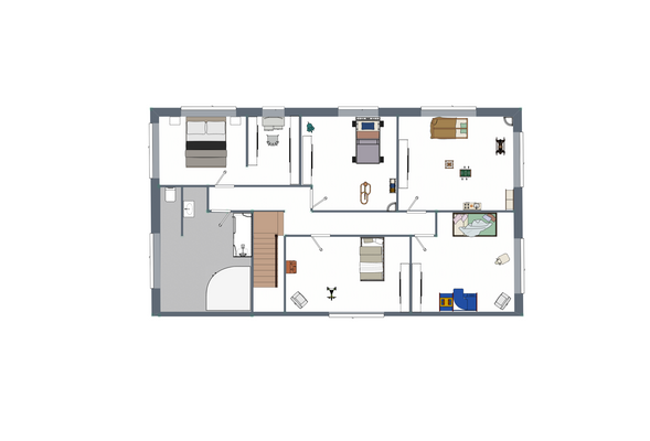 Grundriss erstes Obergeschoss