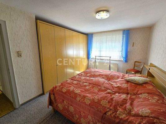 Gegenseite des Schlafzimmers im Erdgeschoss