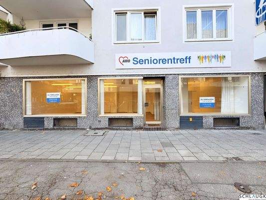 Schaufenster & Eingang