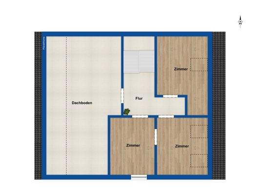 Grundriss Dachgeschoss