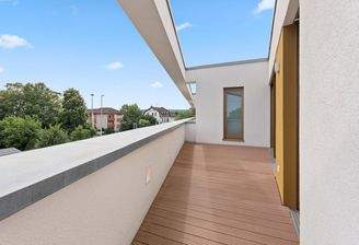 Dachterrasse im DG