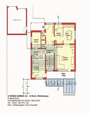 Grundriss Erdgeschoss
