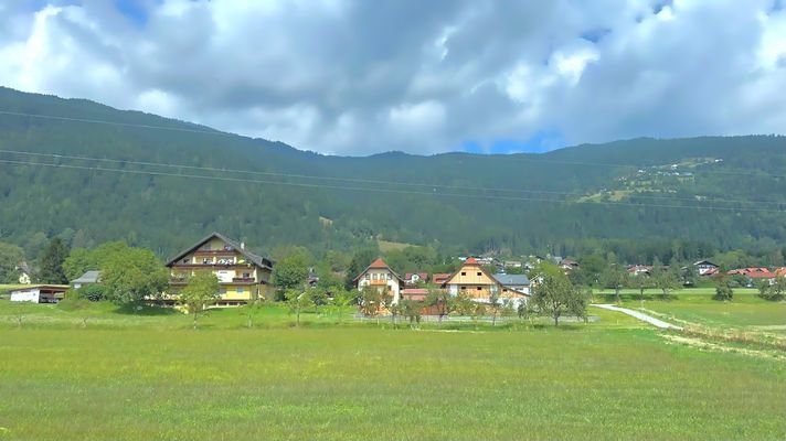 Ausblick Richtung Berge