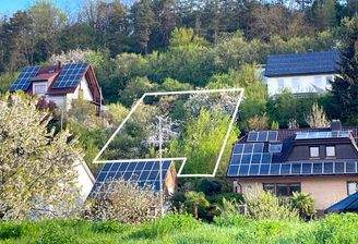 Ansicht von der unteren Strasse aus