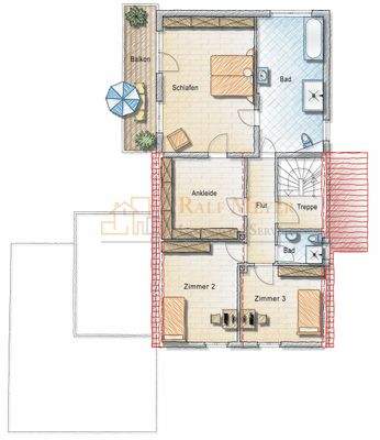 Grundriss Dachgeschoss