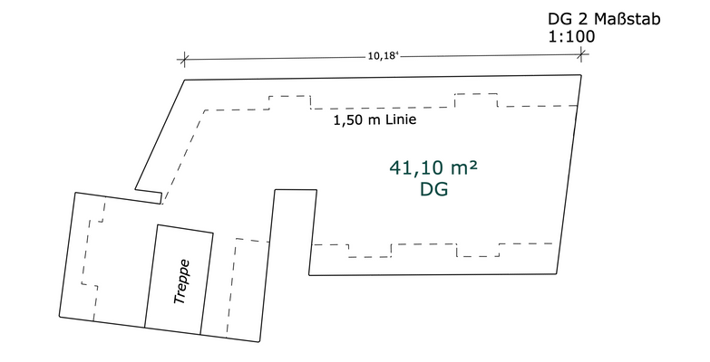 Grundriss Dachgeschoss