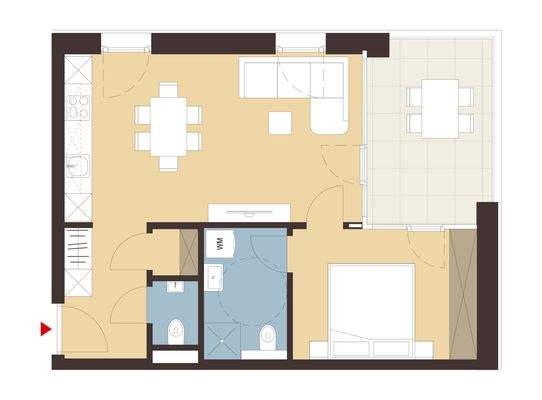 Fallenberggasse, Dornbirn-Grundriss Whg Top B04