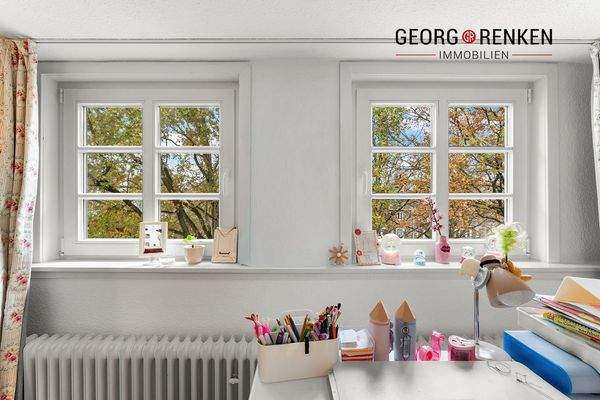 43.) EFH/Villa DG | Kinderschlafzimmer 2, Sprossenfenster