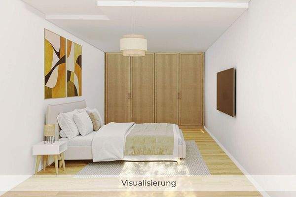Visualisierung Schlafzimmer EG