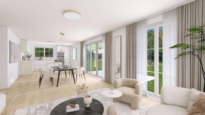 Wohn- und Essbereich