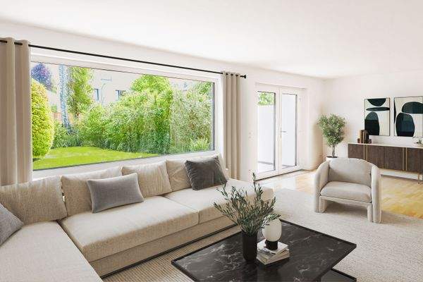 Wohnbereich möbliert