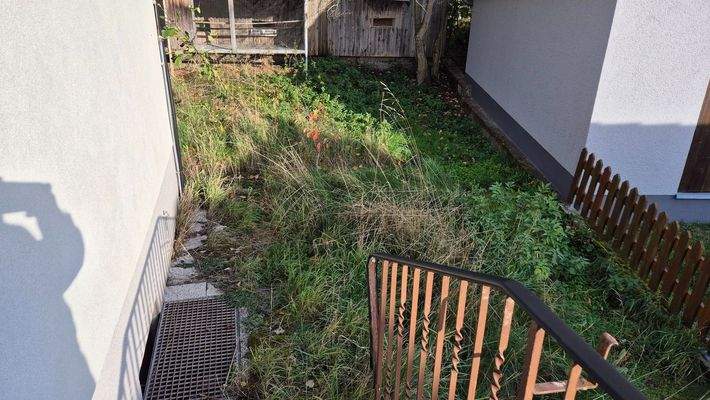 Treppe Eingang hinterer Garten