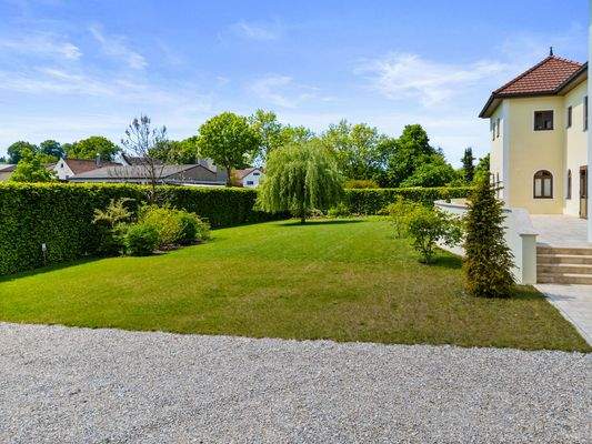 "Das Idyll" - Blick auf den Gartenbereich