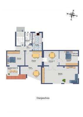 Grundrisplan OG-technisch bearbeitet