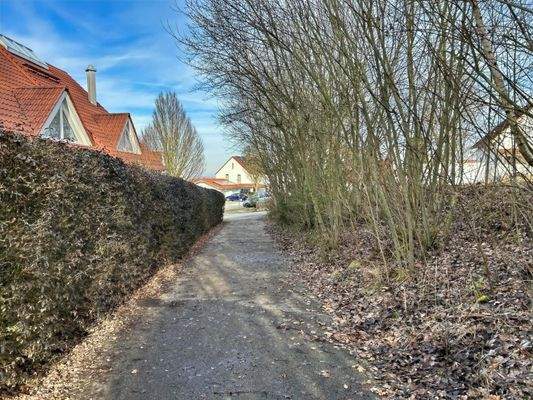 Zuwegung von der Römerschanze