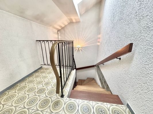 Treppe zum Dachboden