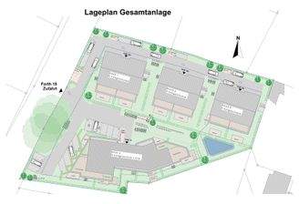 Lageplan der Gesamtanlage