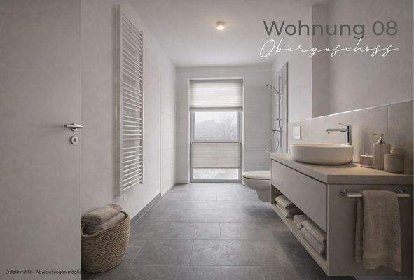 Beispiel Badezimmer WE 8